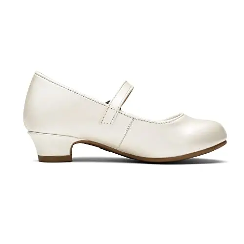 DREAM PAIRS Ballerine Bambina Bianco 3321105 miniatura 2