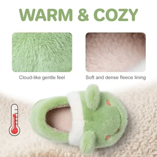 DRECAGE Pantofole Bambina Verde 3514584 miniatura 2