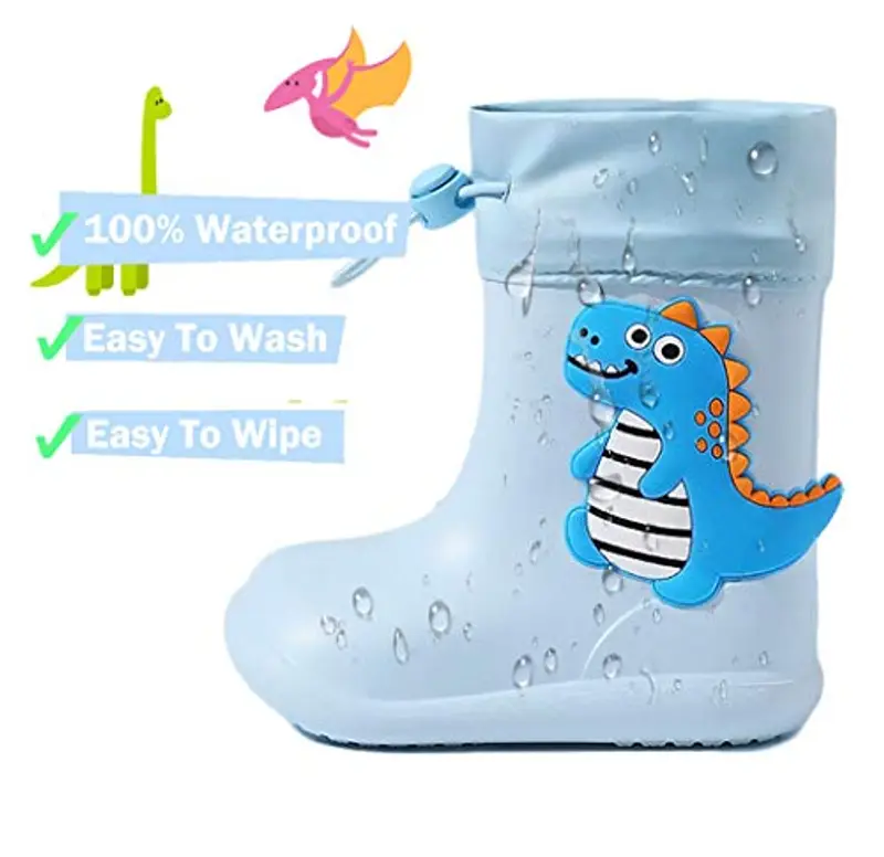 DRECAGE Stivali da pioggia Ragazzo Blu 2146776 miniatura 2