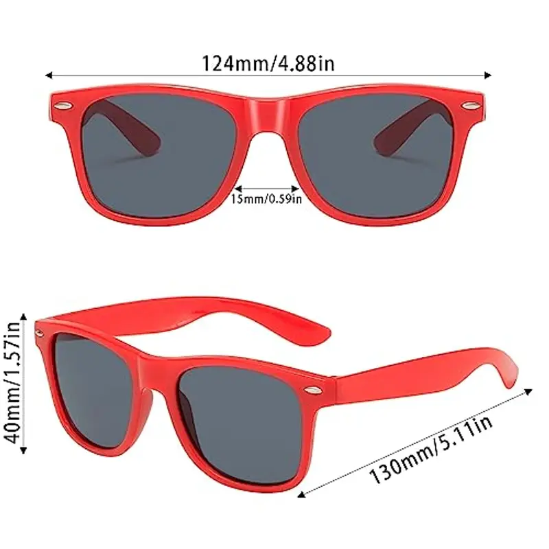 DRERIO Occhiali da sole Rosso 2096577 miniatura 2