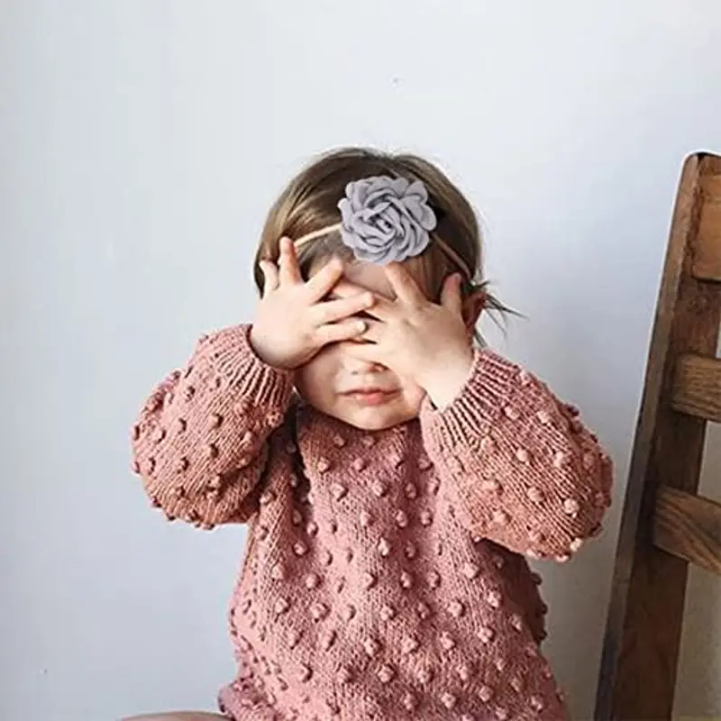 DRESHOW 10 Pcs Bambini Fascia Per Capelli Fasce Bambina Neonata Elastica Fascia Neonato Fasce per Bambini Fasce Capelli Bambina Fascia Bambina Accessori Fasce miniatura 2