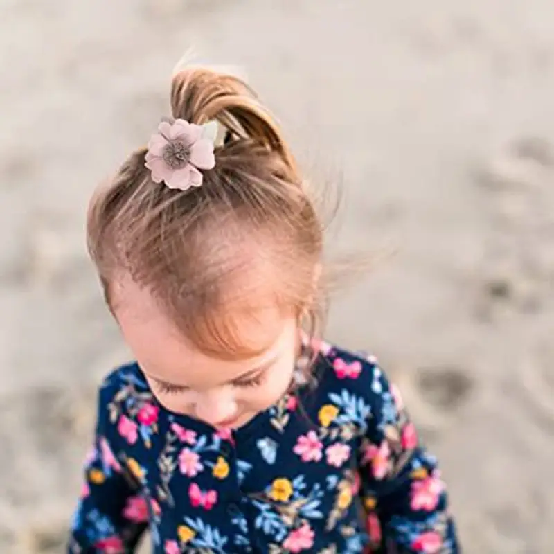 DRESHOW 10 Pcs Bambini Fascia Per Capelli Fasce Bambina Neonata Elastica Fascia Neonato Fasce per Bambini Fasce Capelli Bambina Fascia Bambina Accessori Fasce miniatura 3