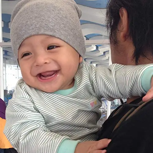 DRESHOW 4 Pezzi Unisex Bambino Berretti Neonato Ragazzi Ragazze Morbido Carino Cappello Nursery Berretto miniatura 3