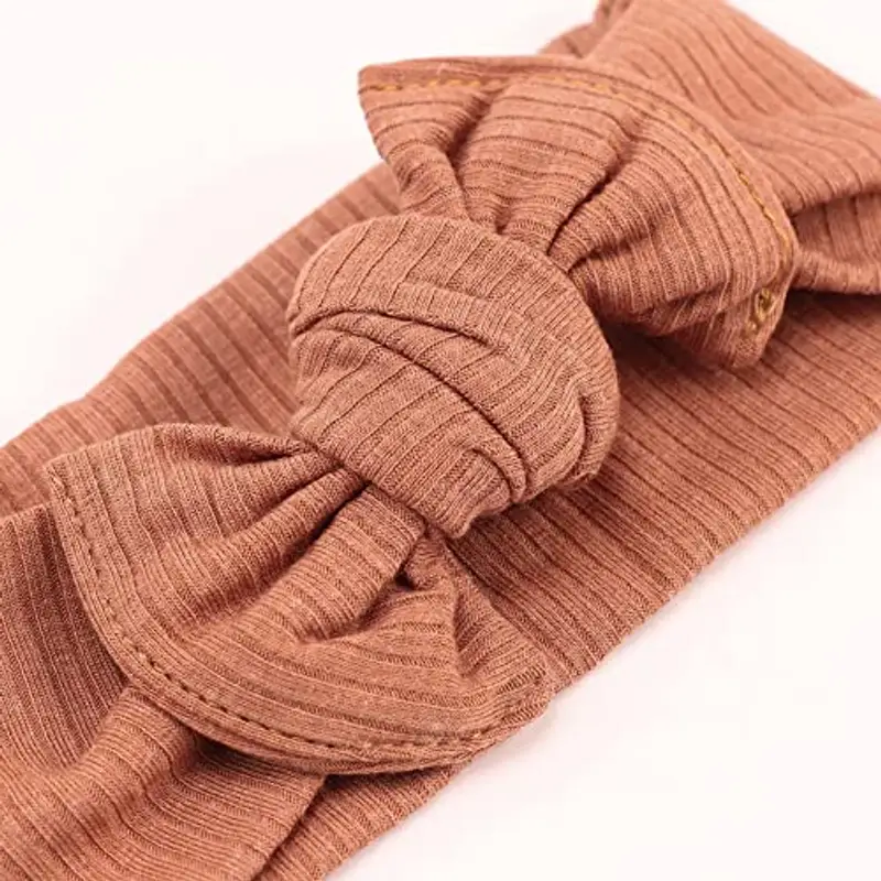 DRESHOW 5 Pezzi Bambini Fascia Per Capelli Fasce Bambina Neonata Elastica Fascia Neonato Fasce per Bambini Fasce Capelli Bambina Fascia Bambina Accessori Fasce miniatura 3