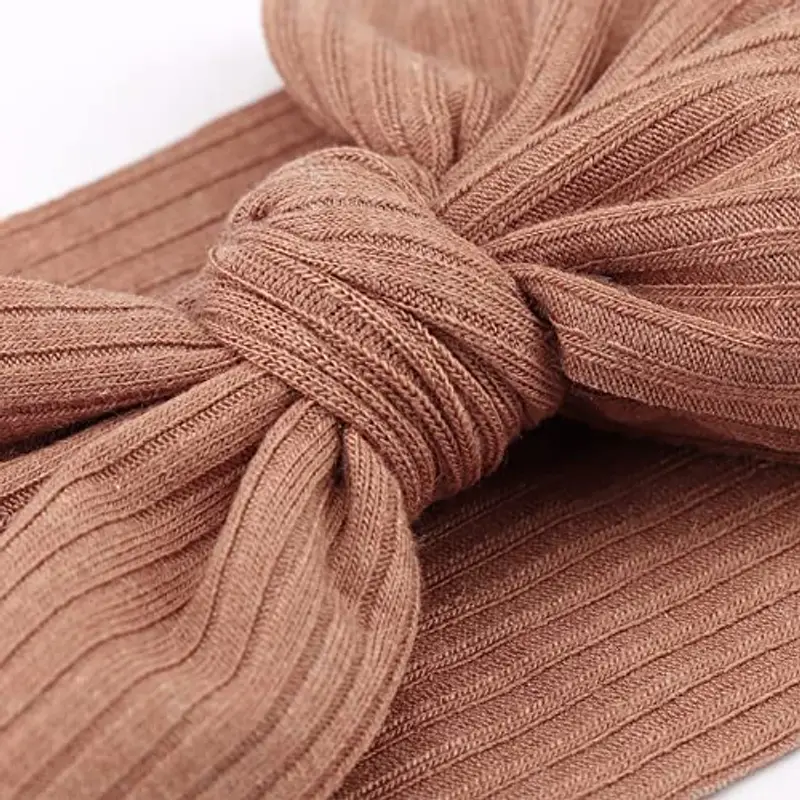 DRESHOW 5 Pezzi Fascia Per Capelli Fasce Bambina Neonata Elastica Fascia Neonato Fasce per Bambini Fascia Bambina Accessori miniatura 3