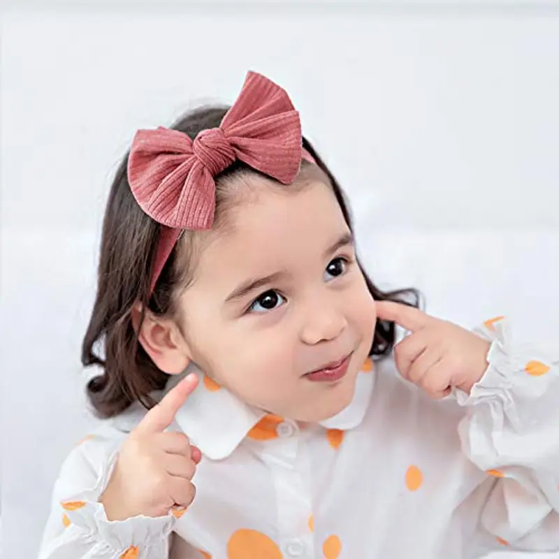 DRESHOW Bébé Bandeaux Bébé Fille Bandeau Cheveux Bande de Cheveux Arc Bande de Cheveux Bandeaux Accessoires Bébé Fille miniatura 2