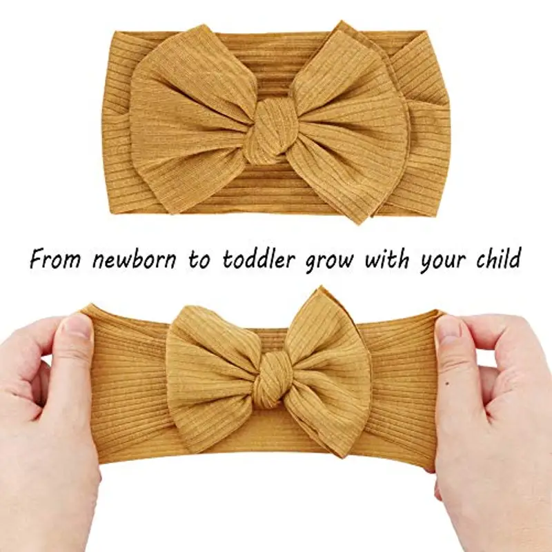 DRESHOW Bébé Bandeaux Bébé Fille Bandeau Cheveux Bande de Cheveux Arc Bande de Cheveux Bandeaux Accessoires Bébé Fille miniatura 3