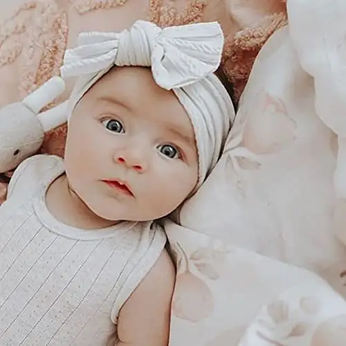 DRESHOW Bébé Bandeaux Bébé Fille Bandeau Cheveux Bande de Cheveux Arc Bande de Cheveux Bandeaux Accessoires Bébé Fille miniatura 2