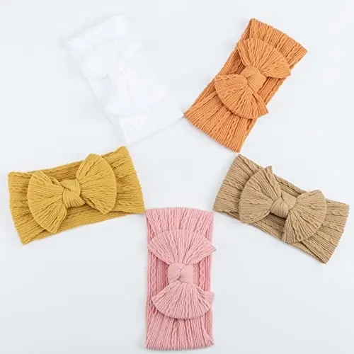 DRESHOW Bébé Bandeaux Bébé Fille Bandeau Cheveux Bande de Cheveux Arc Bande de Cheveux Bandeaux Accessoires Bébé Fille miniatura 3