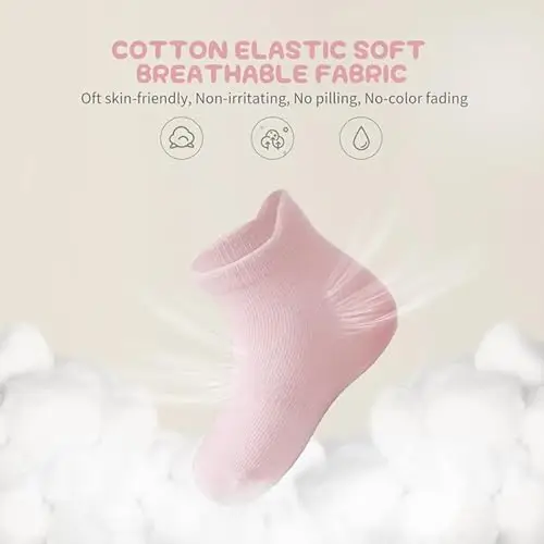 DRESHOW Calzini Antiscivolo per Bambini Con Suole Antisdrucciolevoli Per Neonati Bambini Ragazzi Ragazze miniatura 3