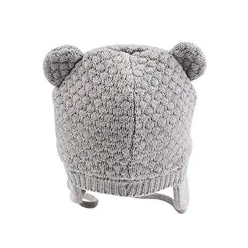 DRESHOW Cappello Bambino Berretti Neonato Ragazzi Ragazze Morbido Carino Orso Infantile Orecchio Berreto Caldo Cappello miniatura 3