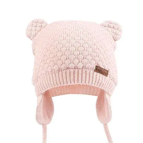 DRESHOW Cappello Bambino Berretti Neonato Ragazzi Ragazze Morbido Carino Orso Infantile Orecchio Berreto Caldo Cappello miniatura 2