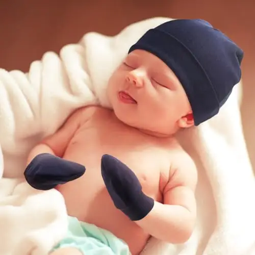 DRESHOW Guanti Neonato Grigio 2804851 miniatura 2