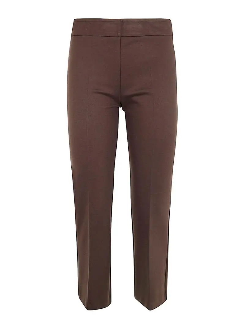 Pantaloni a zampa da palestra Marrone