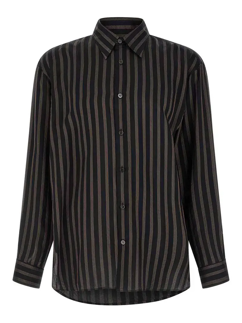 Camicia da sposo Nero