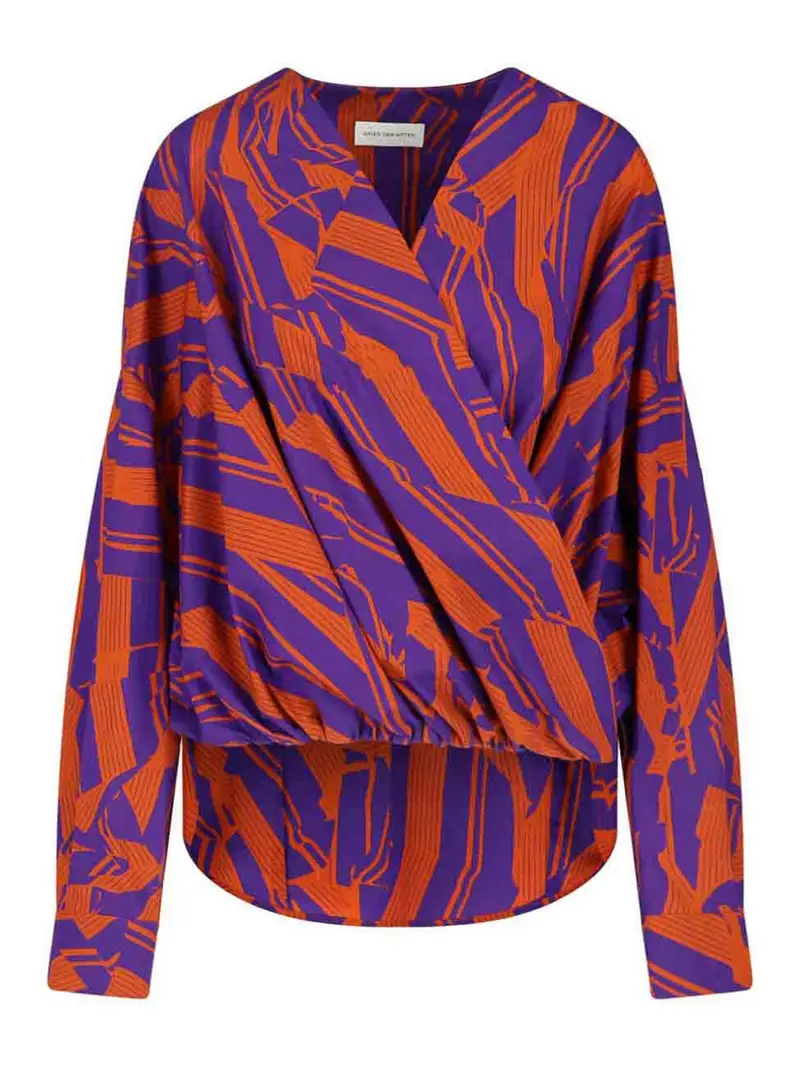 Camicia In Cotone Arancione