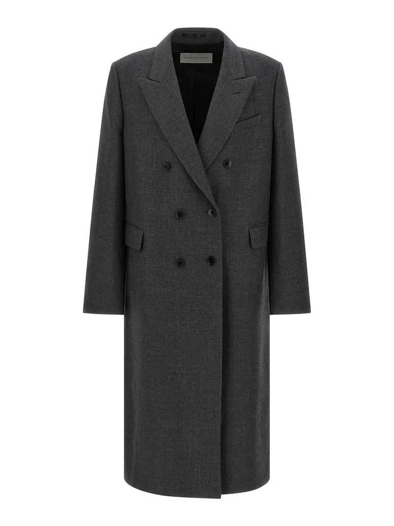 Cappotto Doppiopetto Grigio