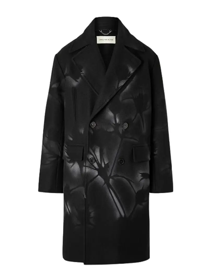 Cappotto lungo Racos Nero