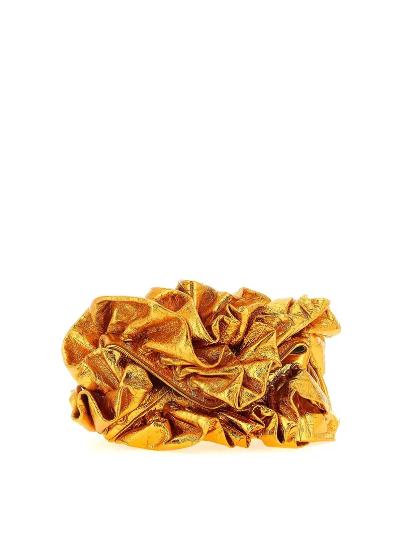 Pochette con volant Arancione