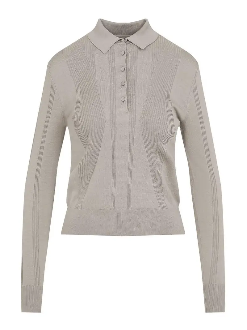 DRIES VAN NOTEN Polo Grigio 3382942