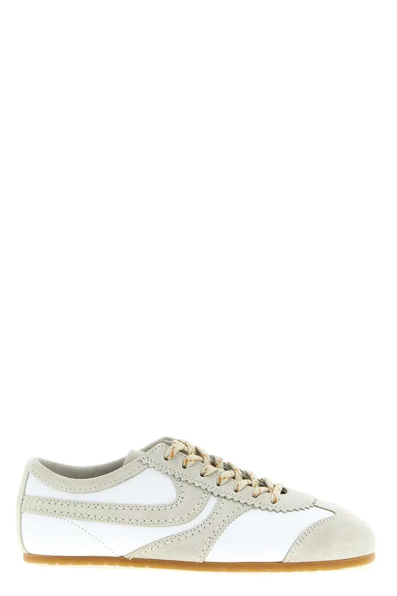 Sneaker Suede Bianco