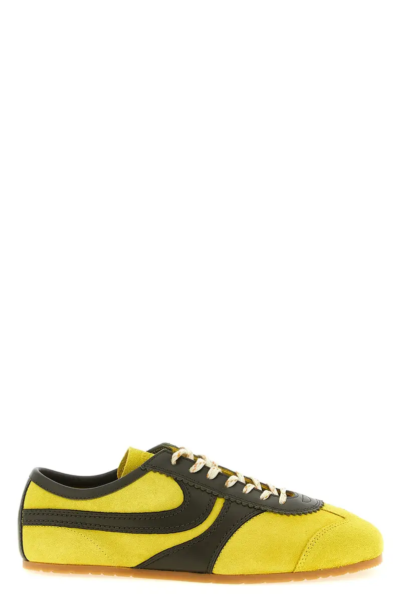 Sneaker Suede Giallo