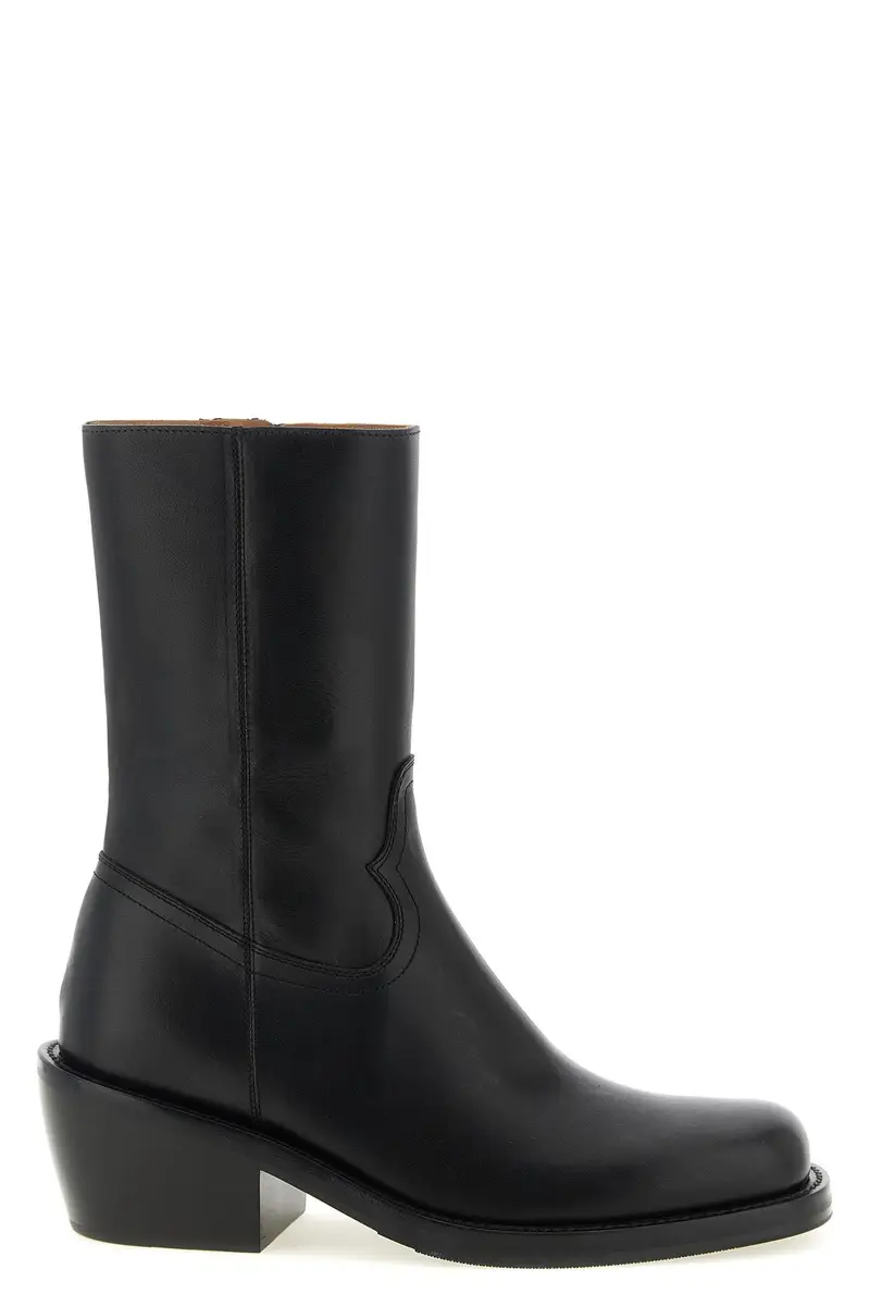 Stivaletto Pelle Nero