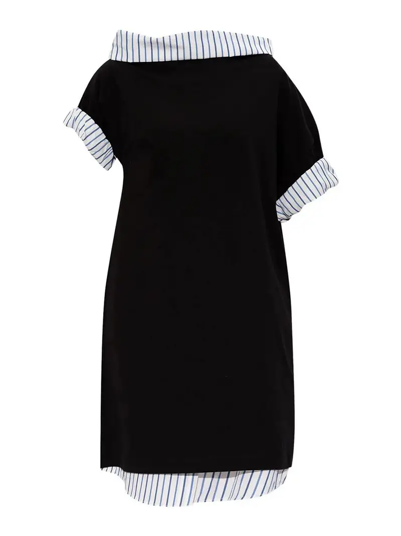 Vestito midi Marrone