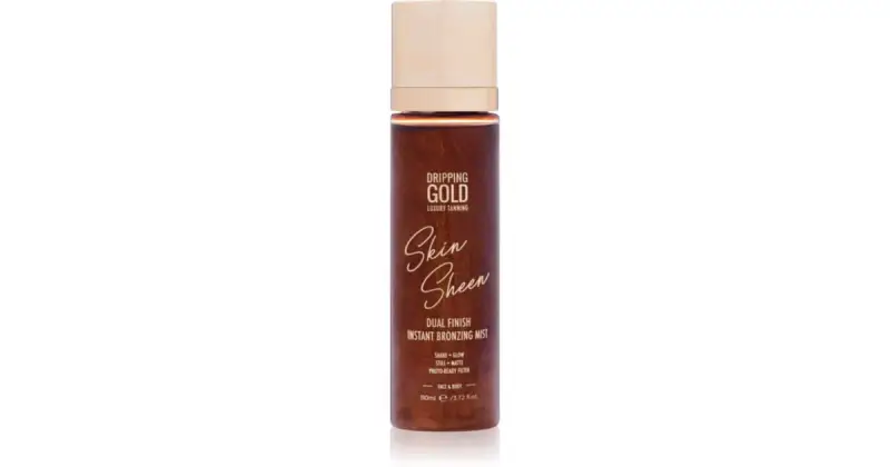 Dripping Gold Abbronzante Skin Sheen Instantní