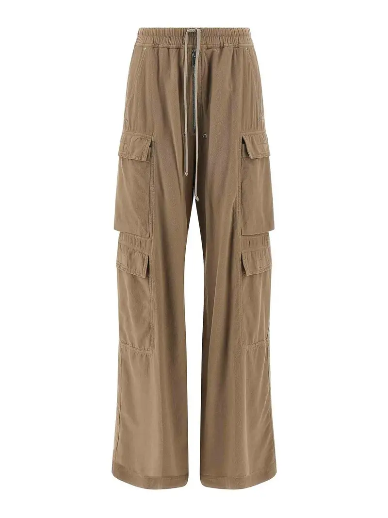 Double Cargo Jumbo Belas Pants Beige