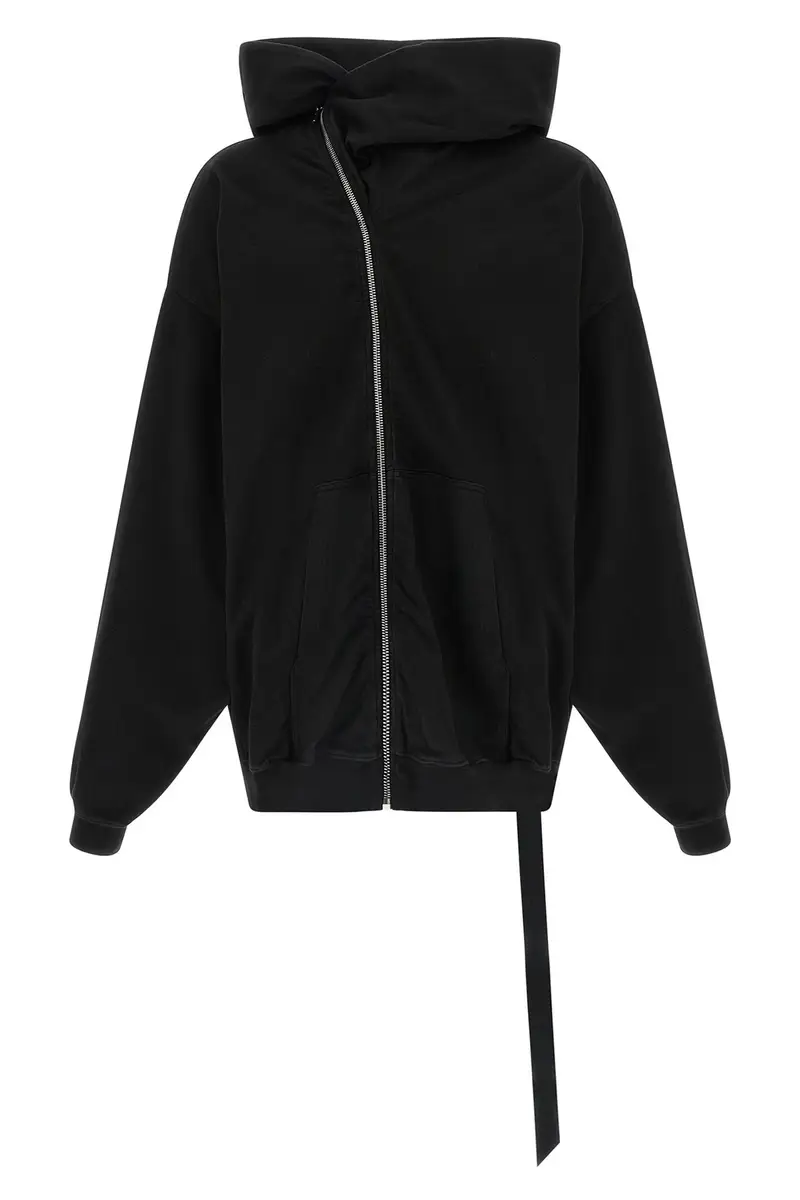 Felpa Con Cappuccio Mountain Hun Nero