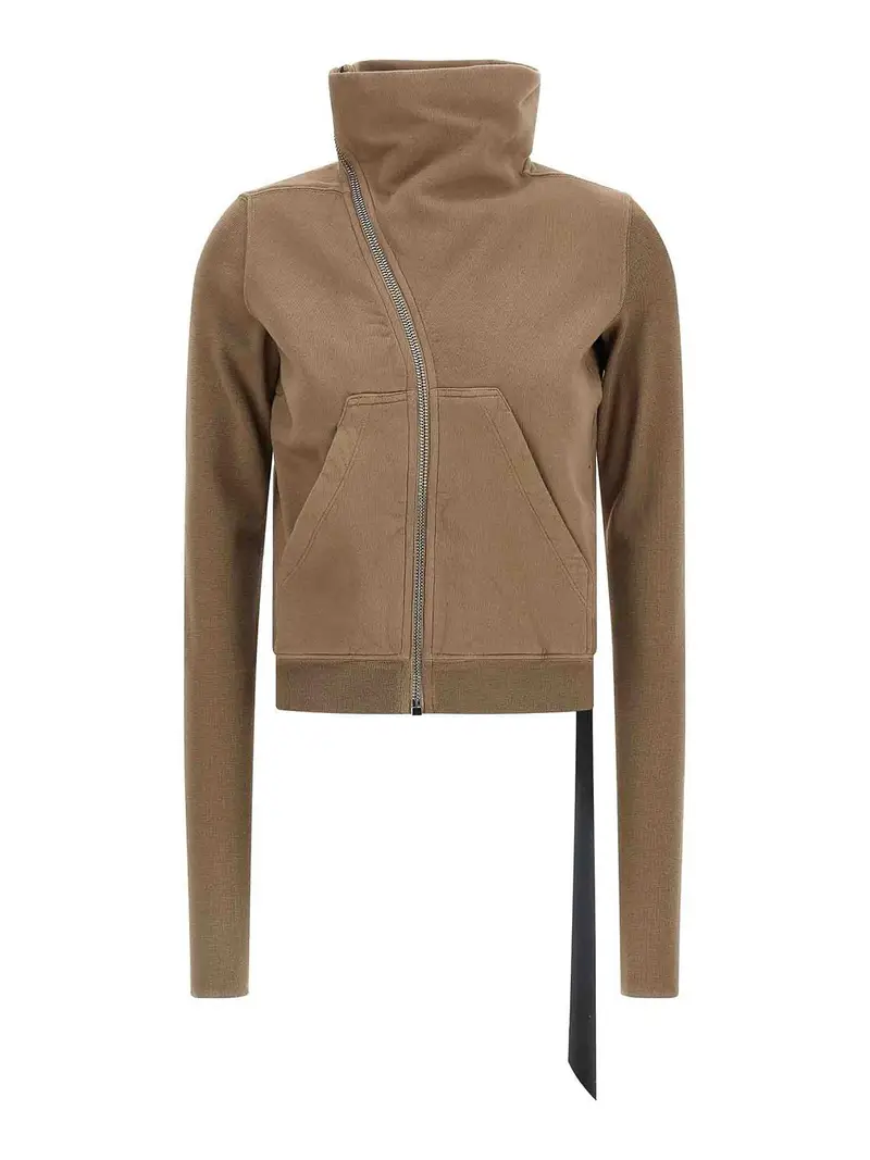 Felpa in felpa da montagna Beige