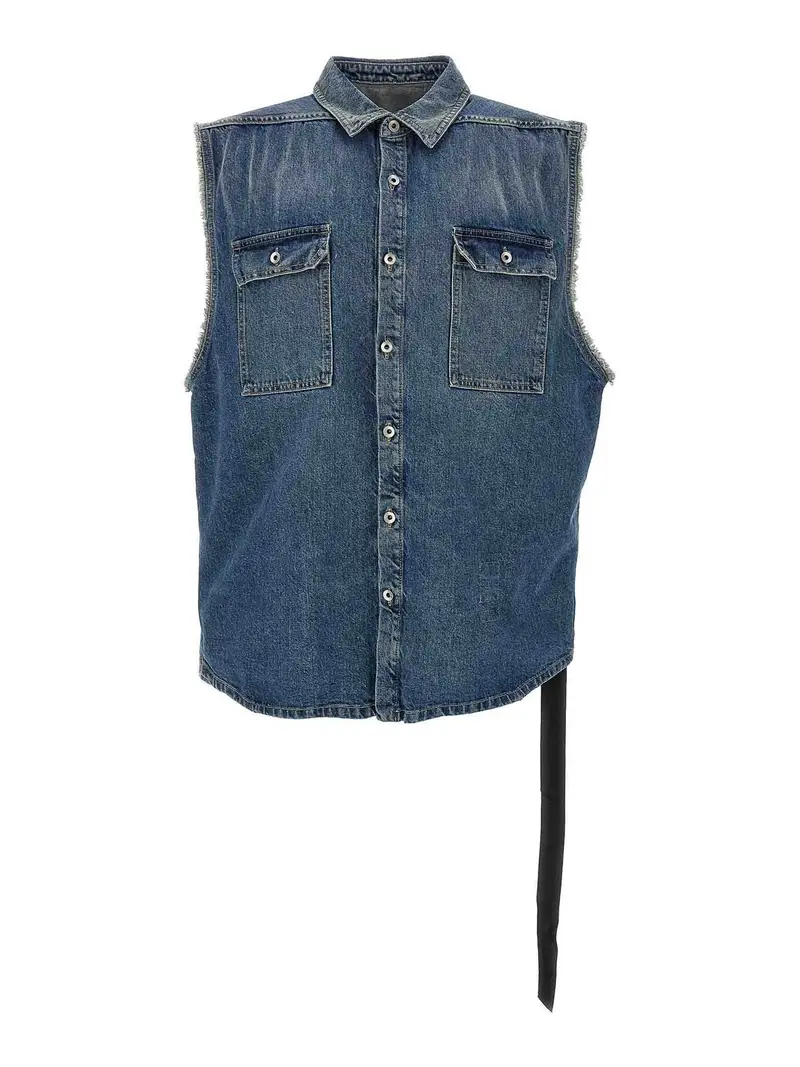 Sl Tommy Jumbo Shirt Blu