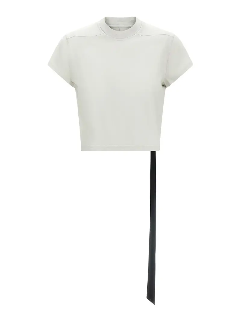 T-shirt corta a livello piccolo Grigio