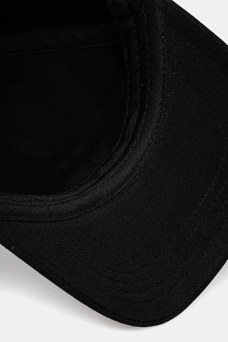 berretto da baseball in cotone La Casquette Vase colore nero con applicazione F-CP165-CO138-BL miniatura 4