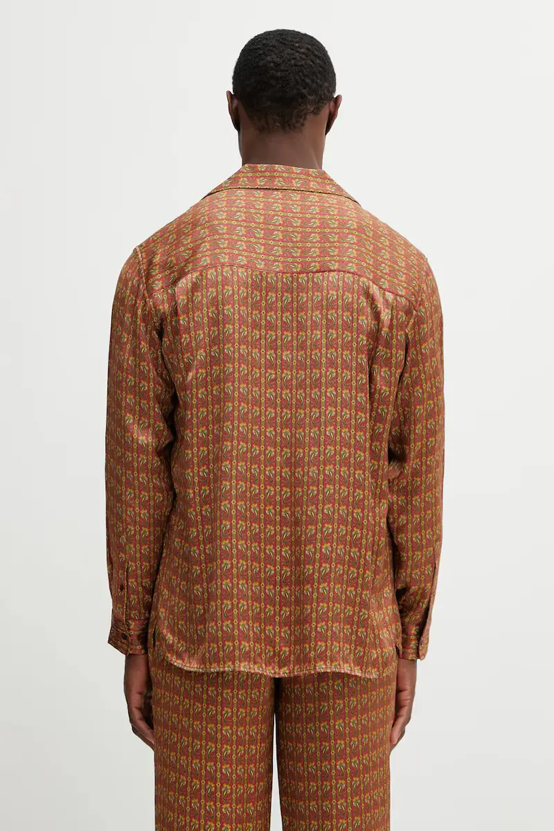 Drole De Monsieur Maglia Paisley Rosso miniatura 3