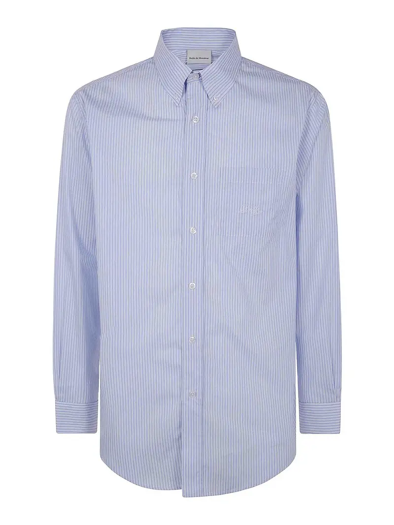 Camicia in cotone Blu