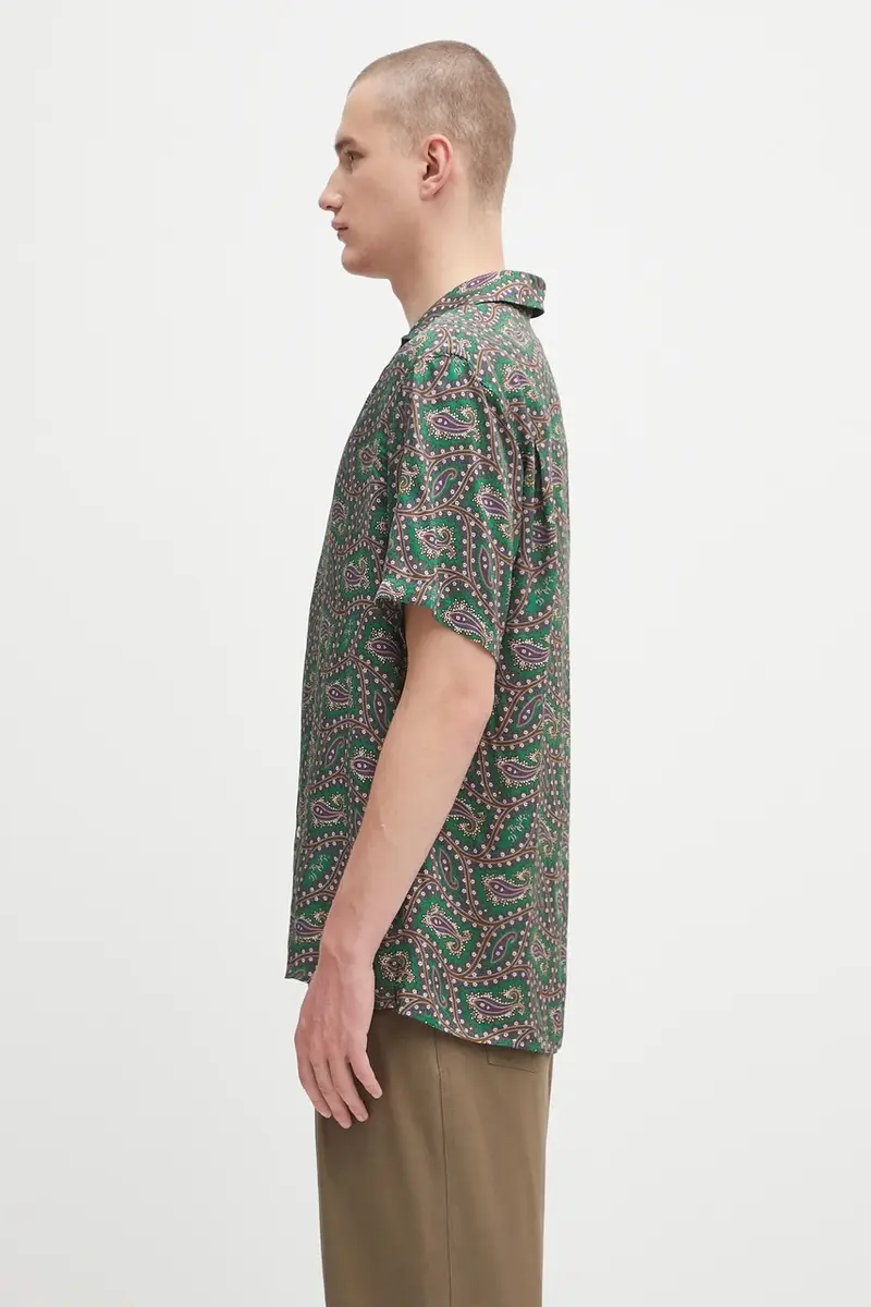 camicia La Chemise Paisley uomo colore verde H.SH229.VI021 miniatura 2
