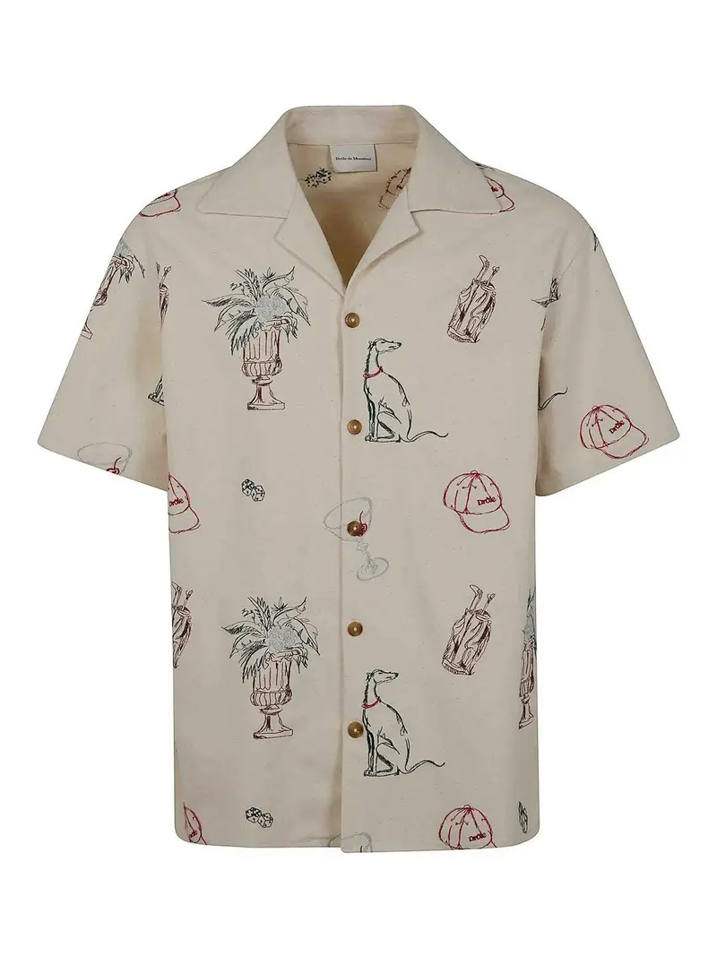 Camicia misto cotone Color Carne E Neutri