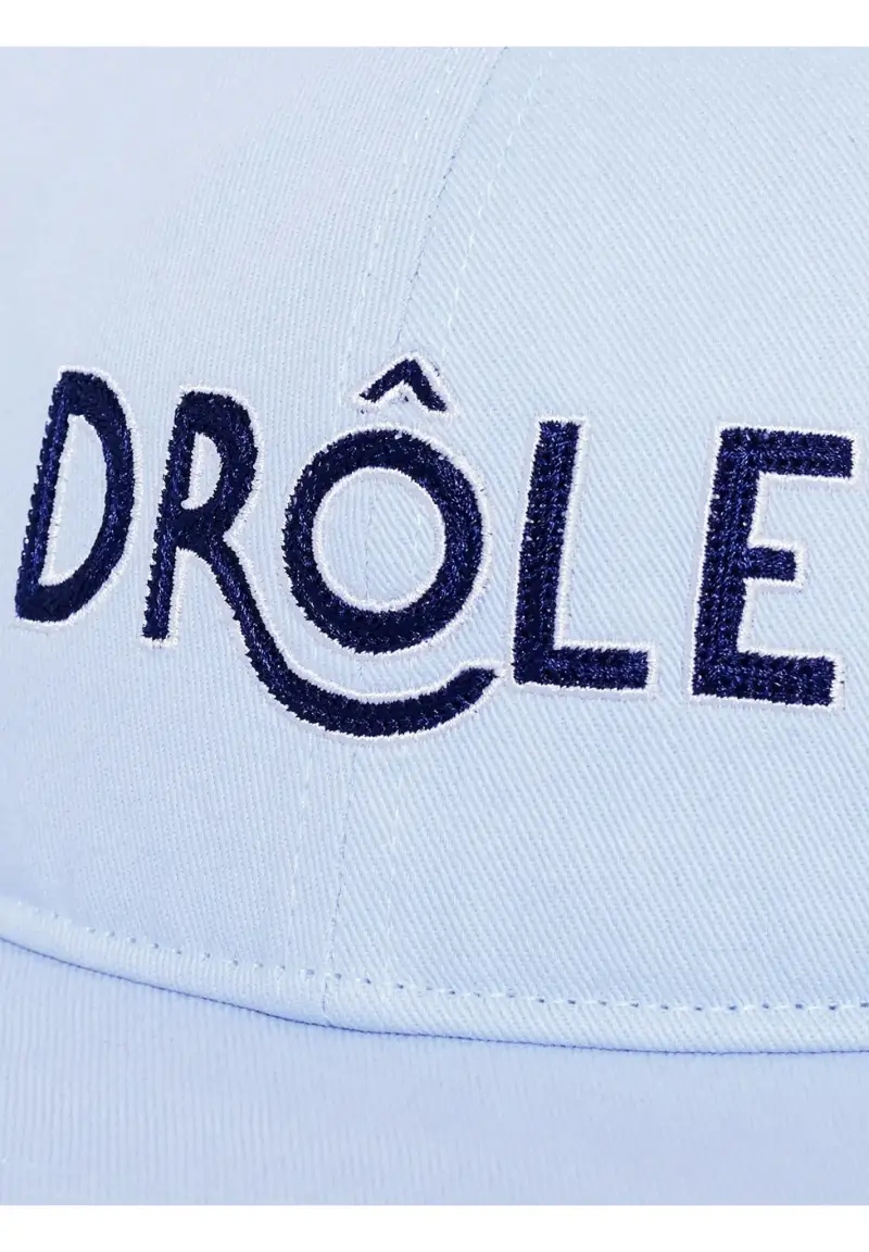 Drôle de Monsieur - Cappello Snapback Blu Chiaro miniatura 2