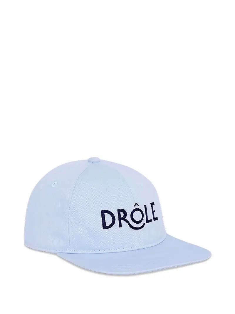 Drôle de Monsieur - Cappello Snapback Blu Chiaro miniatura 3
