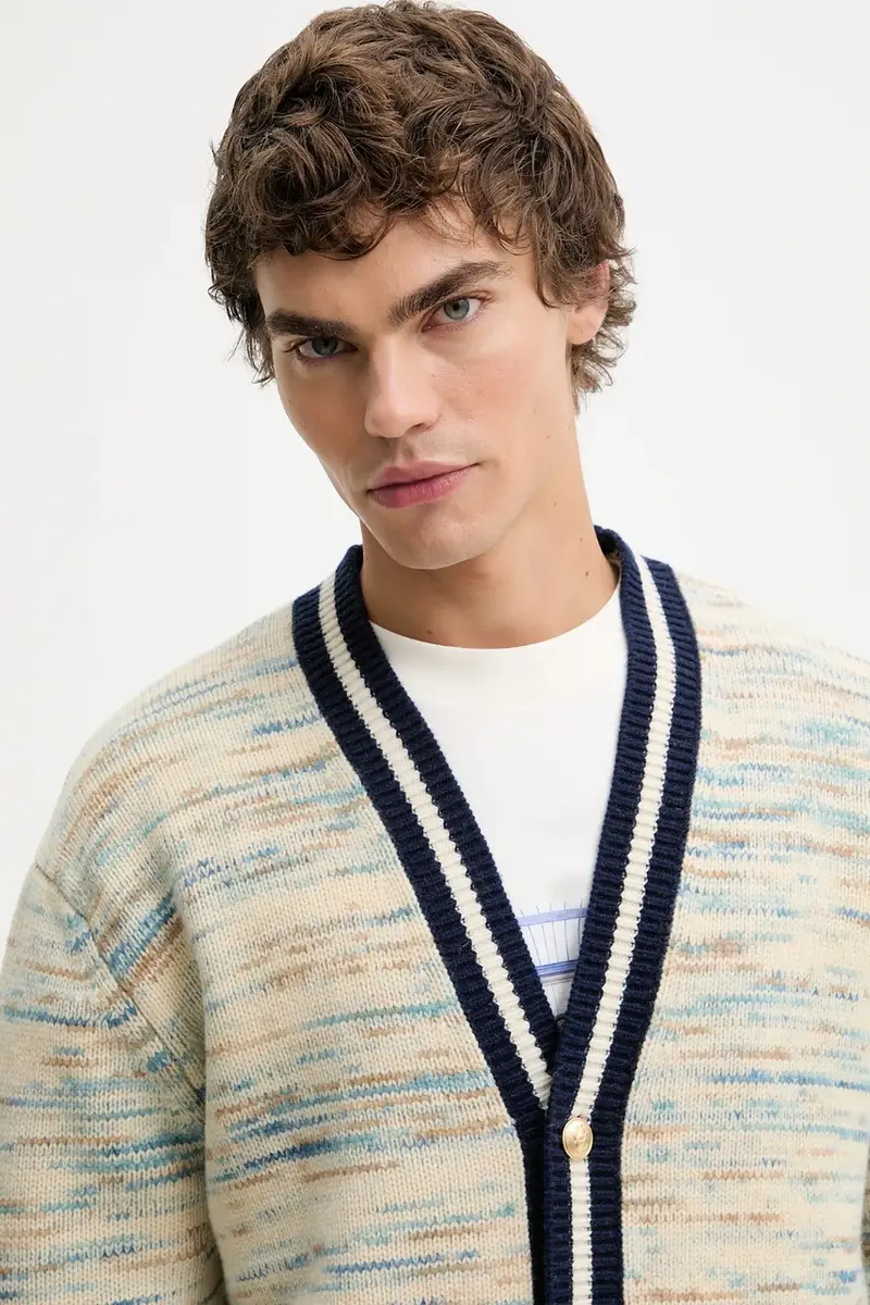 Drole De Monsieur Cardigan Beige 3972931 miniatura 4