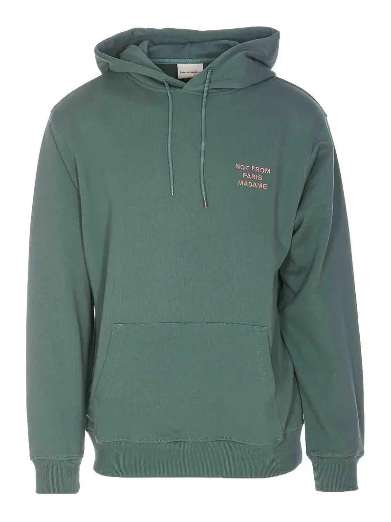 Felpa con cappuccio Le Slogan Verde