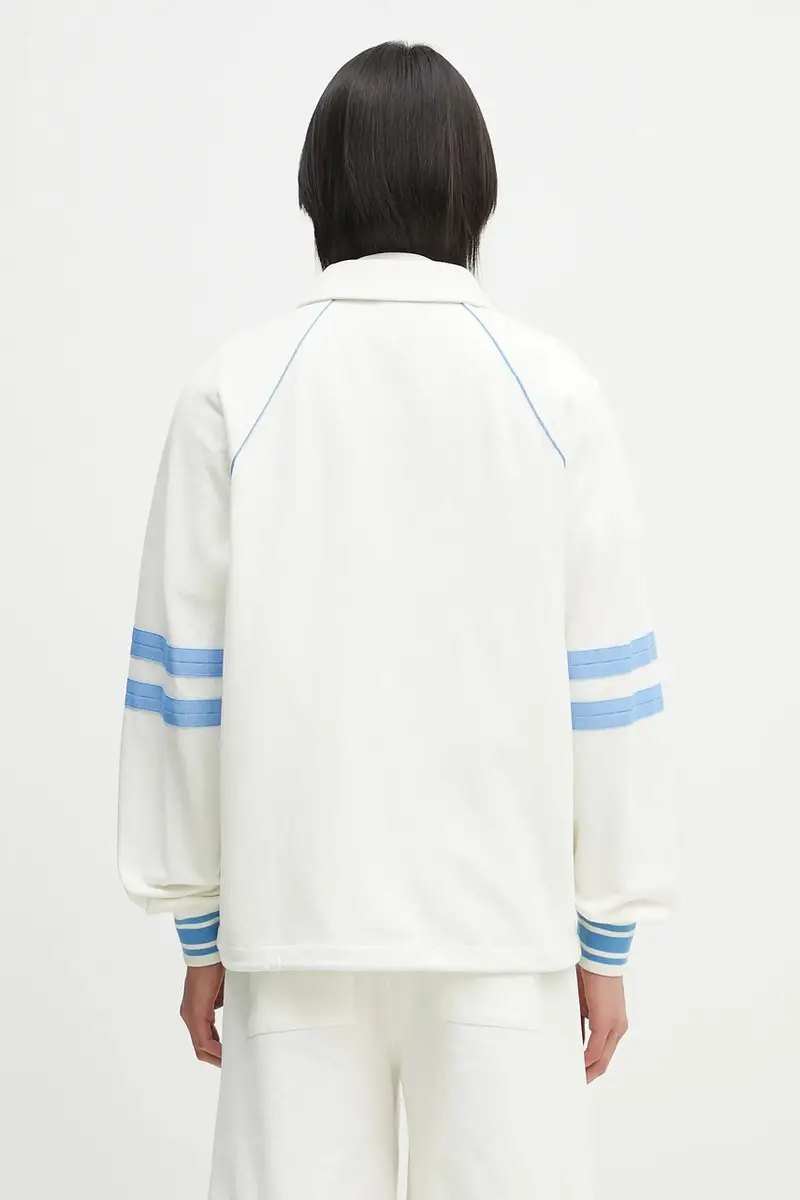 felpa in cotone Le Veste AprËs-sport Bianco miniatura 3