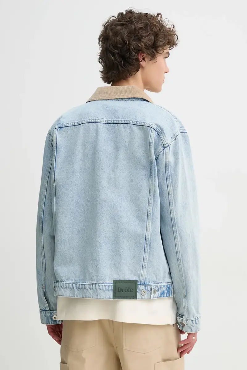 Drole De Monsieur Jeans Uomo Blu 2808779 miniatura 3