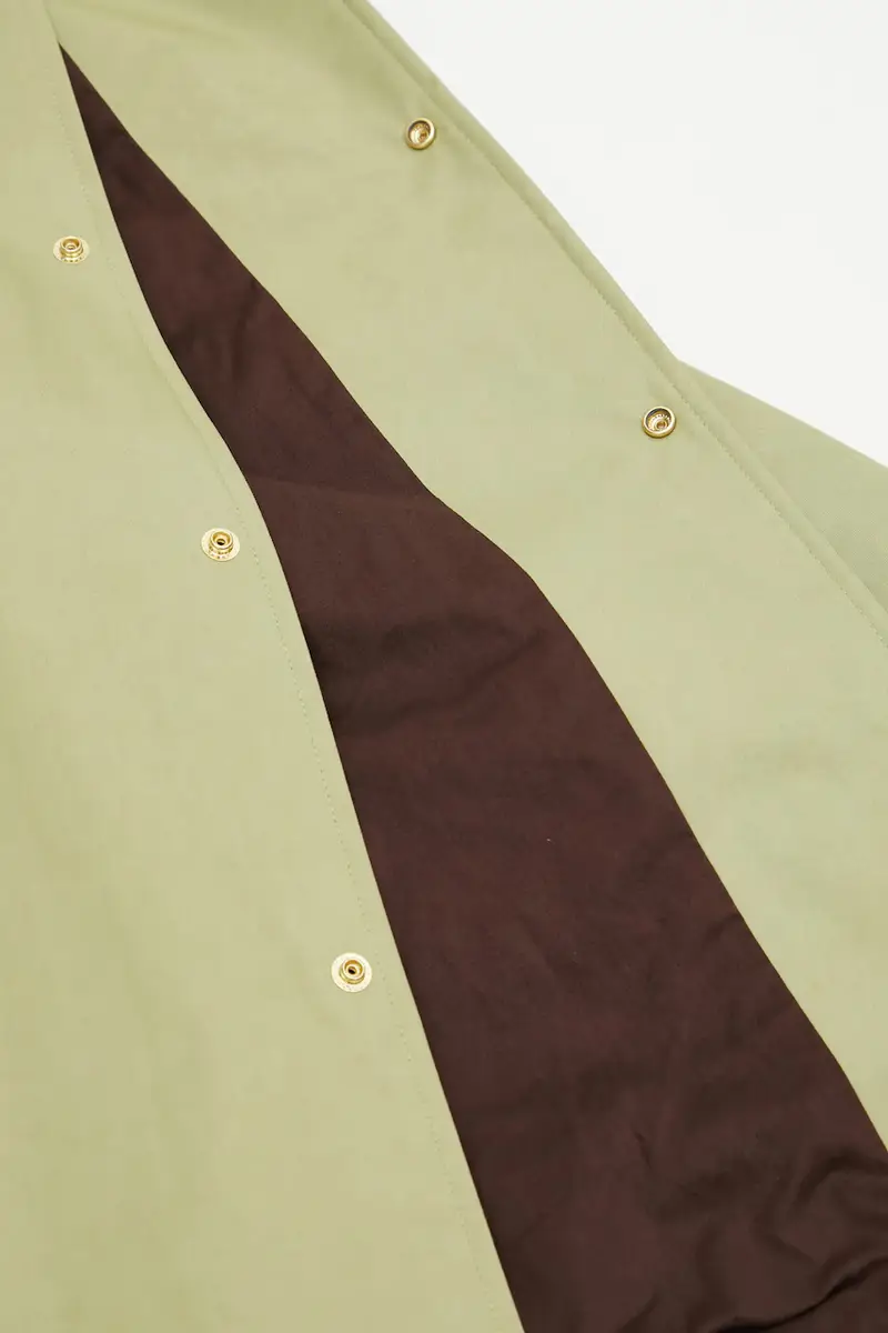 Drole De Monsieur Giacca in Cotone Verde miniatura 5