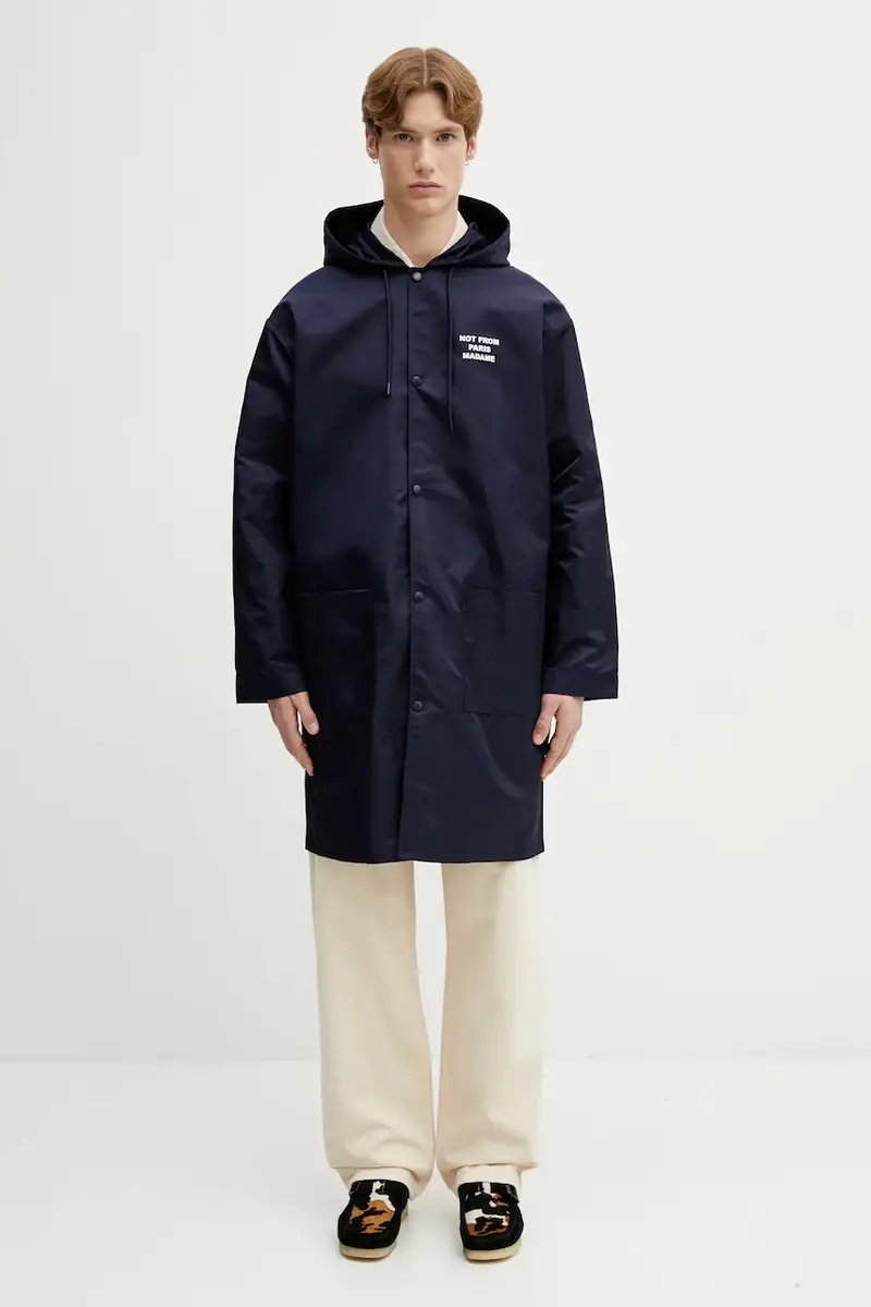 Drole De Monsieur Parka Nero 4118421 miniatura 3