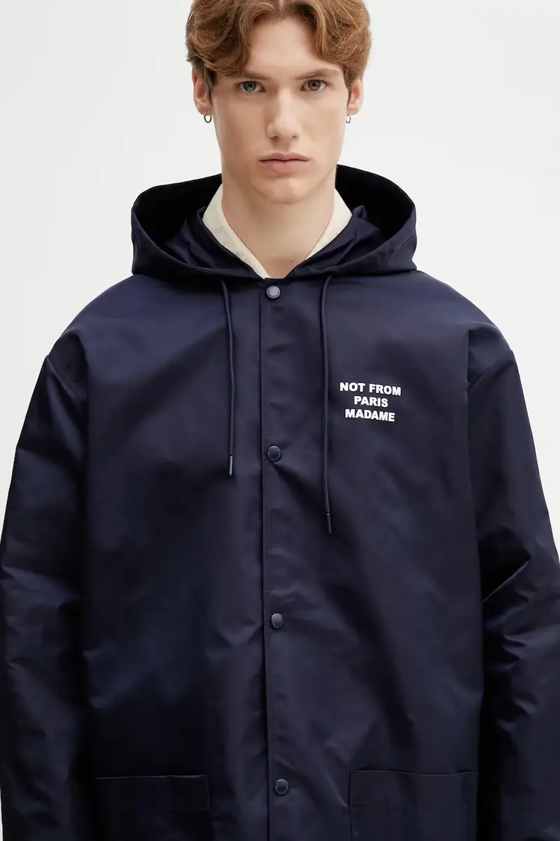 Drole De Monsieur Parka Nero 4118421 miniatura 4