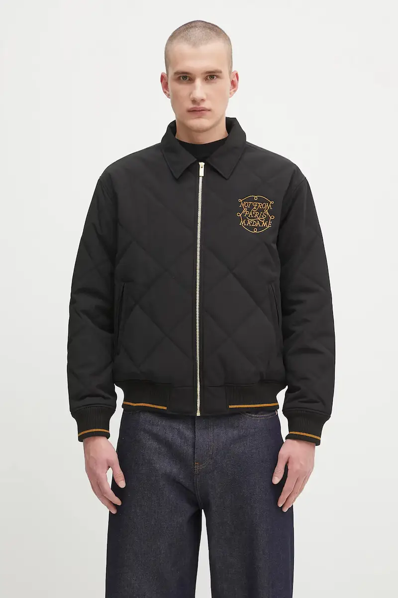 giacca La Veste Slogan Tresses Nero miniatura 3