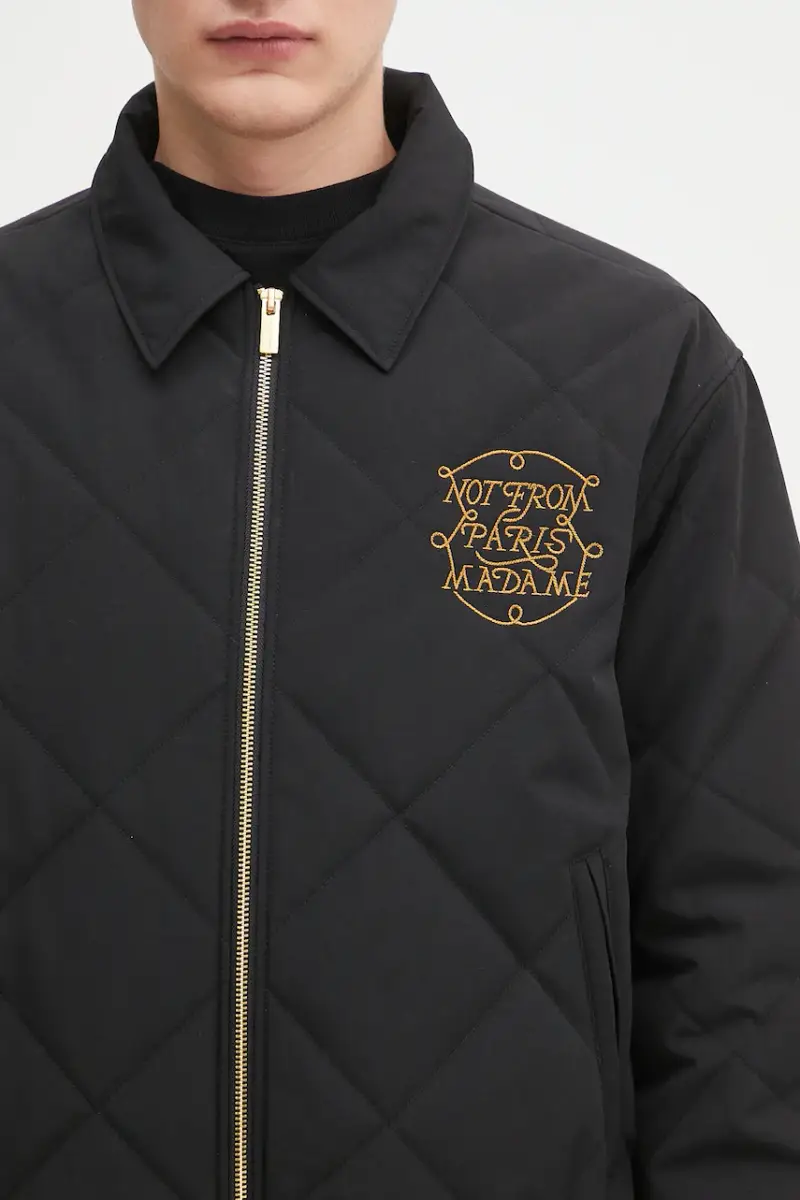 giacca La Veste Slogan Tresses Nero miniatura 4